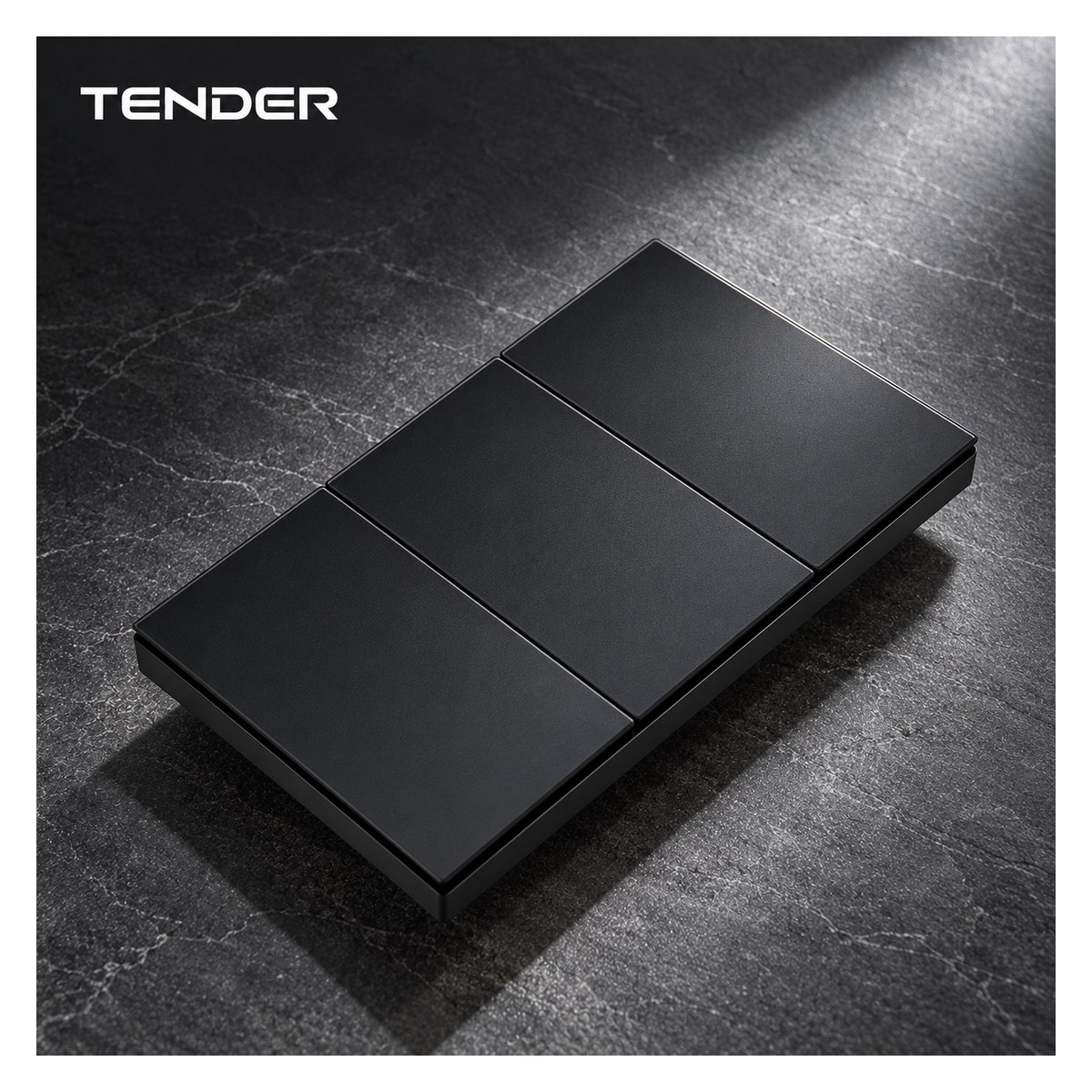 N8 3-Gang AG Glass Smart Switch