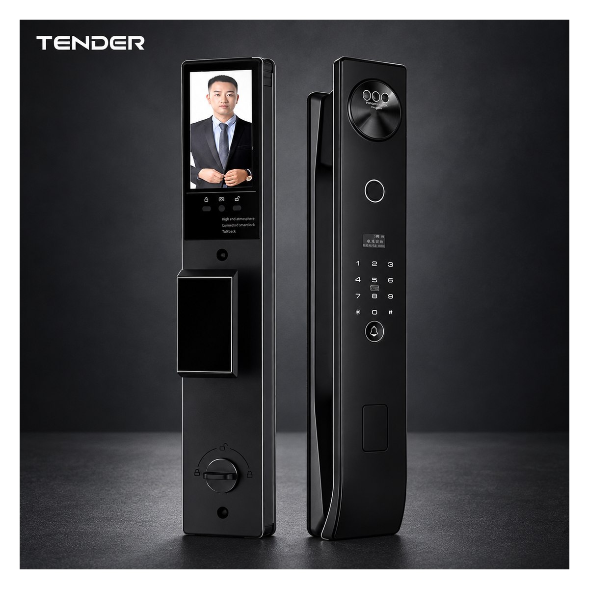 Smart Video Door Lock — Design B